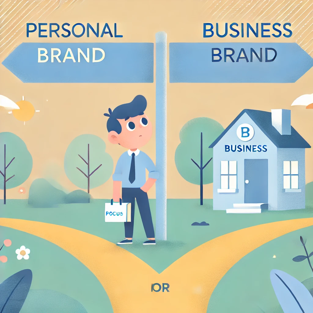 Personal Brand or Business Brand? Finding the Right Focus for Your Business